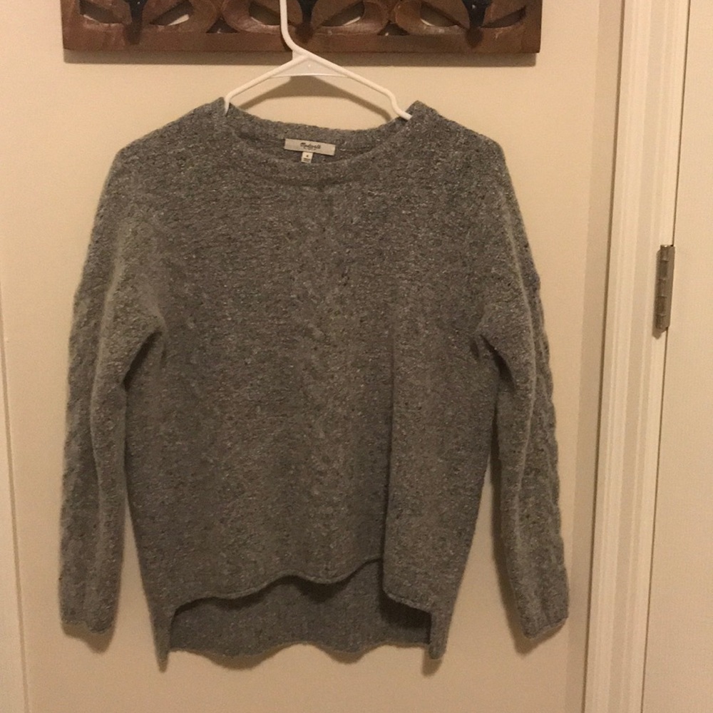 Madewell grey sweater